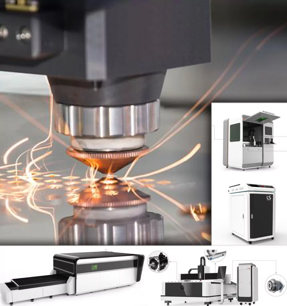 Machine laser fibre Lazarus pour la découpe précise des métaux comme l'acier, l'inox et l'aluminium